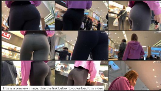 Cute Face JB Teen In Black Leggings VTL