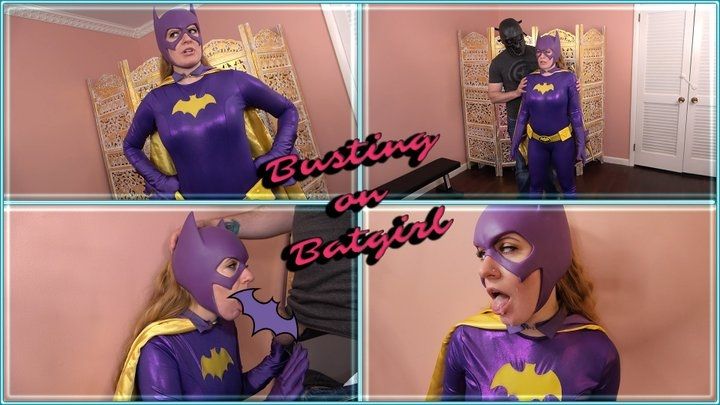 Batgirl capturada y obligada a chupar una gran polla! Cum in Mouth con Jacquelyn Velvets 1080 mp4